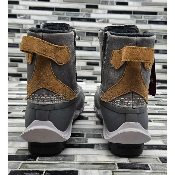 Wolverine Torrent Waterproof Gray Women's Boots Size 7.5