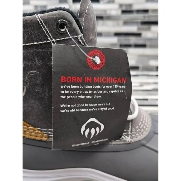 Wolverine Torrent Waterproof Gray Women's Boots Size 7.5