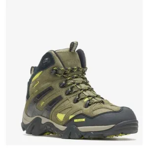 Wolverine Wilderness Mens Hiking Boots Shoes Waterproof W880232 Green Size 7.5