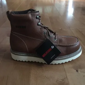 Wolverine Work Wedge Steel Toe Boots 9