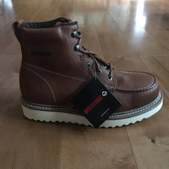 Wolverine Work Wedge Steel Toe Boots 9