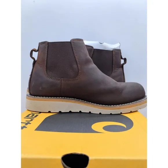 Woman's Boots Carhartt Chelsea Wedge Work Boot - 8M - Good Condition FW5025-W
