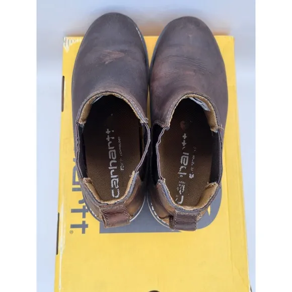 Woman's Boots Carhartt Chelsea Wedge Work Boot - 8M - Good Condition FW5025-W