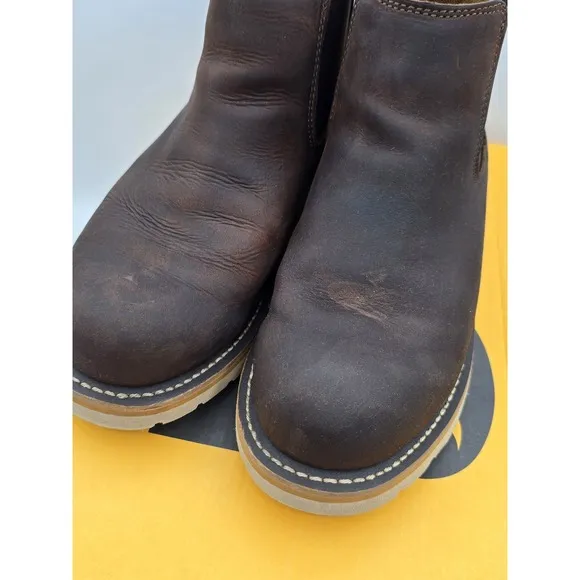 Woman's Boots Carhartt Chelsea Wedge Work Boot - 8M - Good Condition FW5025-W