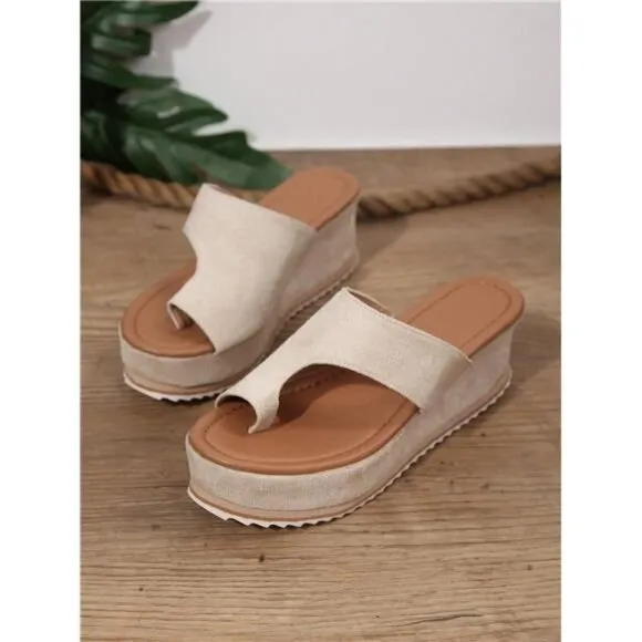 Women's Comfortable Wedge Heel Thick-Sole Sandals