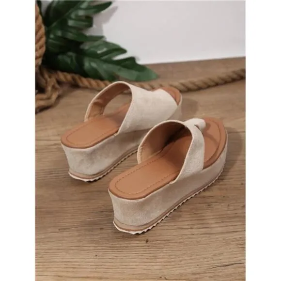 Women's Comfortable Wedge Heel Thick-Sole Sandals