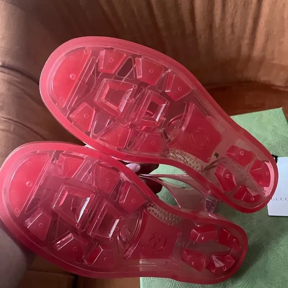 Women's GG Slingback Sandals - Deep Coral