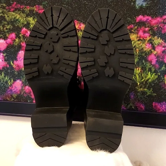 Womens Just Fab Edde Combat Boots