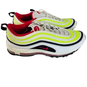 Women’s Nike Air Max 97 Volt Pink Size 11.5 1114/18 C19871-100 white yellow pink