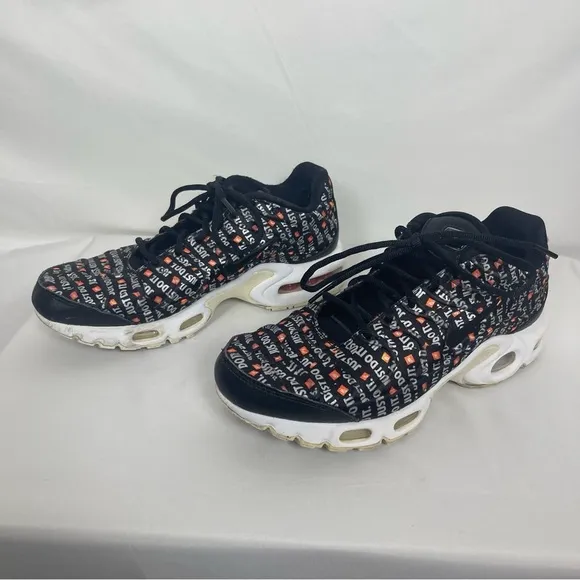 Women’s Nike Black and Red Air Max with Tn Athletic Shoes Size 7