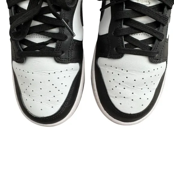 Women’s Nike Dunk Low Black and White Sneakers