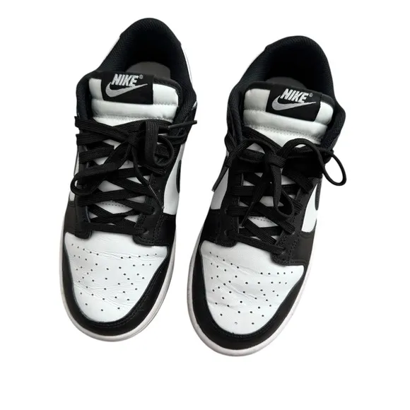 Women’s Nike Dunk Low Black and White Sneakers