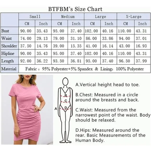 Women's Summer Casual Beach Dresses Light Red