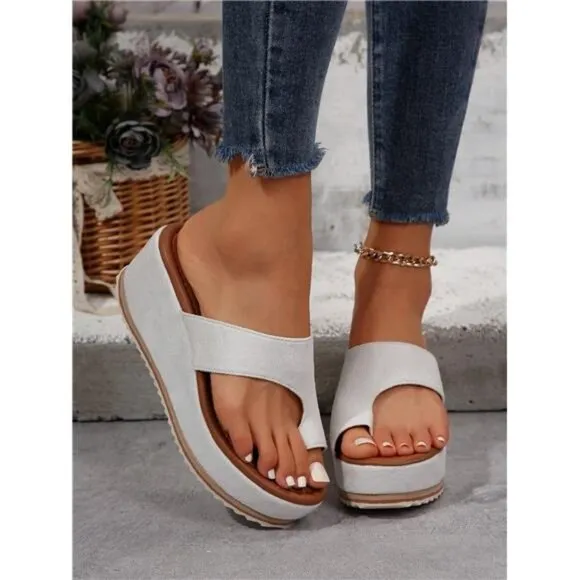 Women's Thick-Soled Wedge Heel Comfortable Sandals