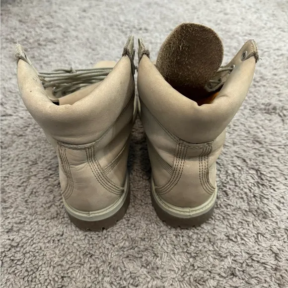 Women’s Timberland Premium Waterproof Boots inOff White Nubuck