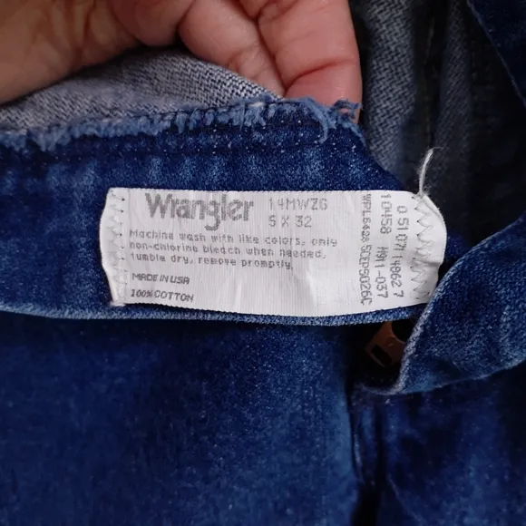 Wrangler cowboy cut slim fit high rise denim jeans