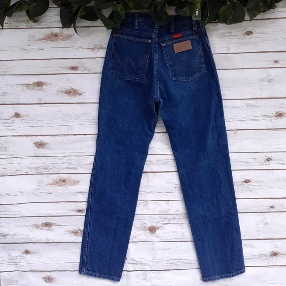 Wrangler cowboy cut slim fit high rise denim jeans