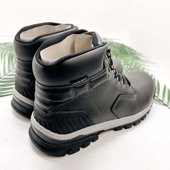 Xray Andy Men's Black Ankle Boots Size 10 Lace Up Round Toe Casual NWB