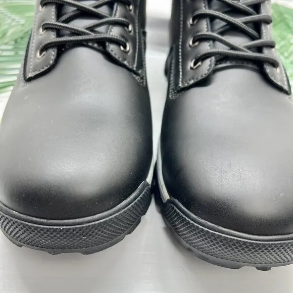 Xray Andy Men's Black Lace Up Round Toe Casual Ankle Boots Size 11 NWB
