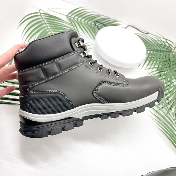Xray Andy Men's Black Lace Up Round Toe Casual Ankle Boots Size 11 NWB