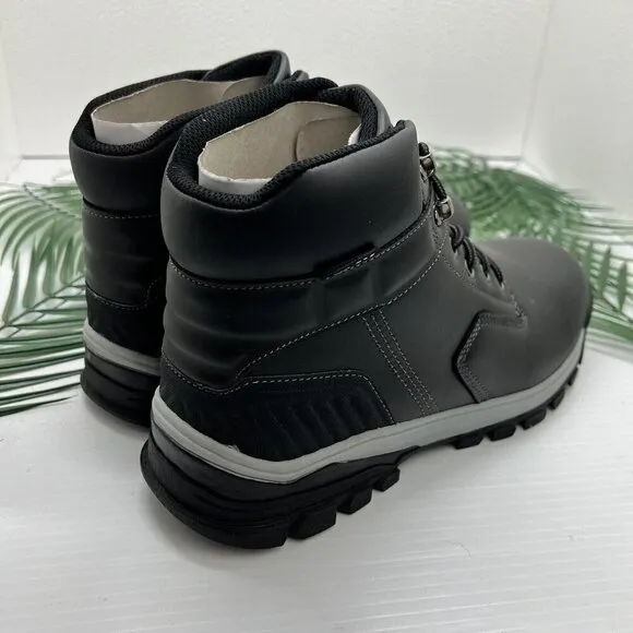 Xray Andy Men's Black Lace Up Round Toe Casual Ankle Boots Size 11 NWB