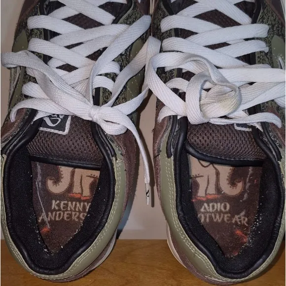 Y2K  Adio Kenny Anderson Skate Shoes Men's Size 13 Brown on Brown