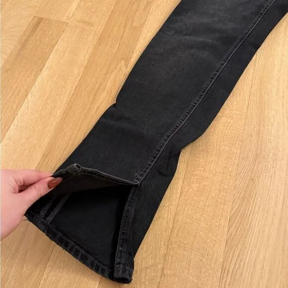 Zara Black Straight Leg Jeans