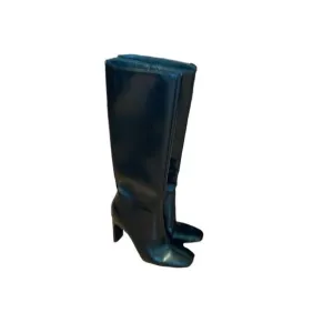 Zara Tall Black Boots, Heels, Fast Fashion, Knee, Fall, 36, 5.5